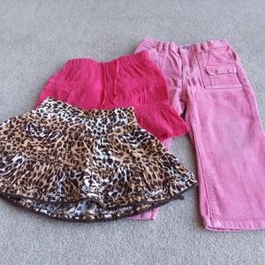 Bundle of 2t girls bottoms